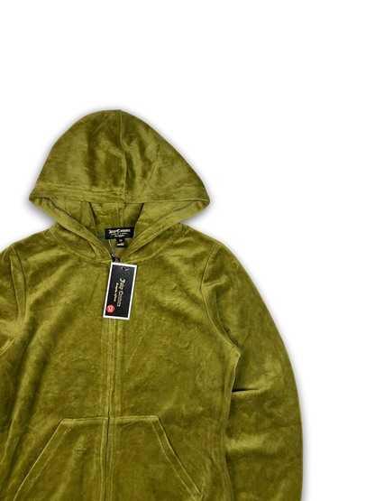 Juicy Couture Velour Zip Up (M)