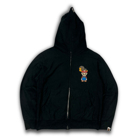 A Bathing Ape X Super Mario Full Zip (S)