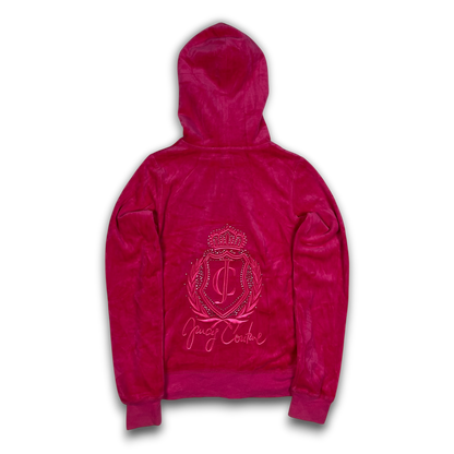 Juicy Couture Velour Zip Up (S)