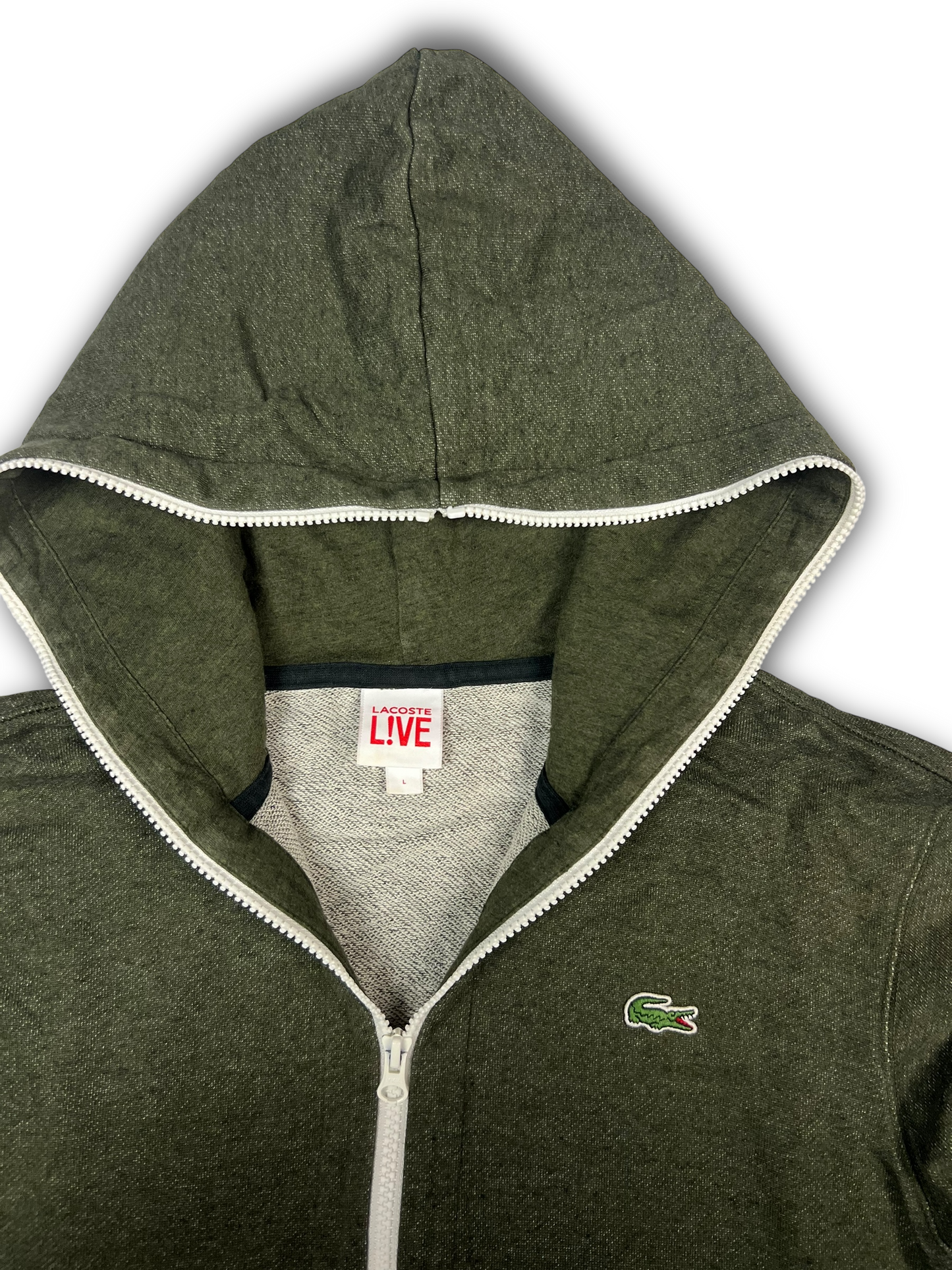Lacoste Zip Up (L)