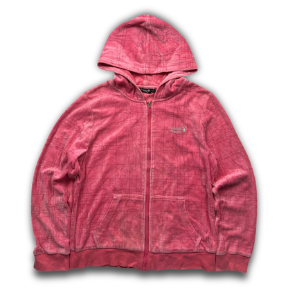 Playboy Velour Zip Up (Womens L)
