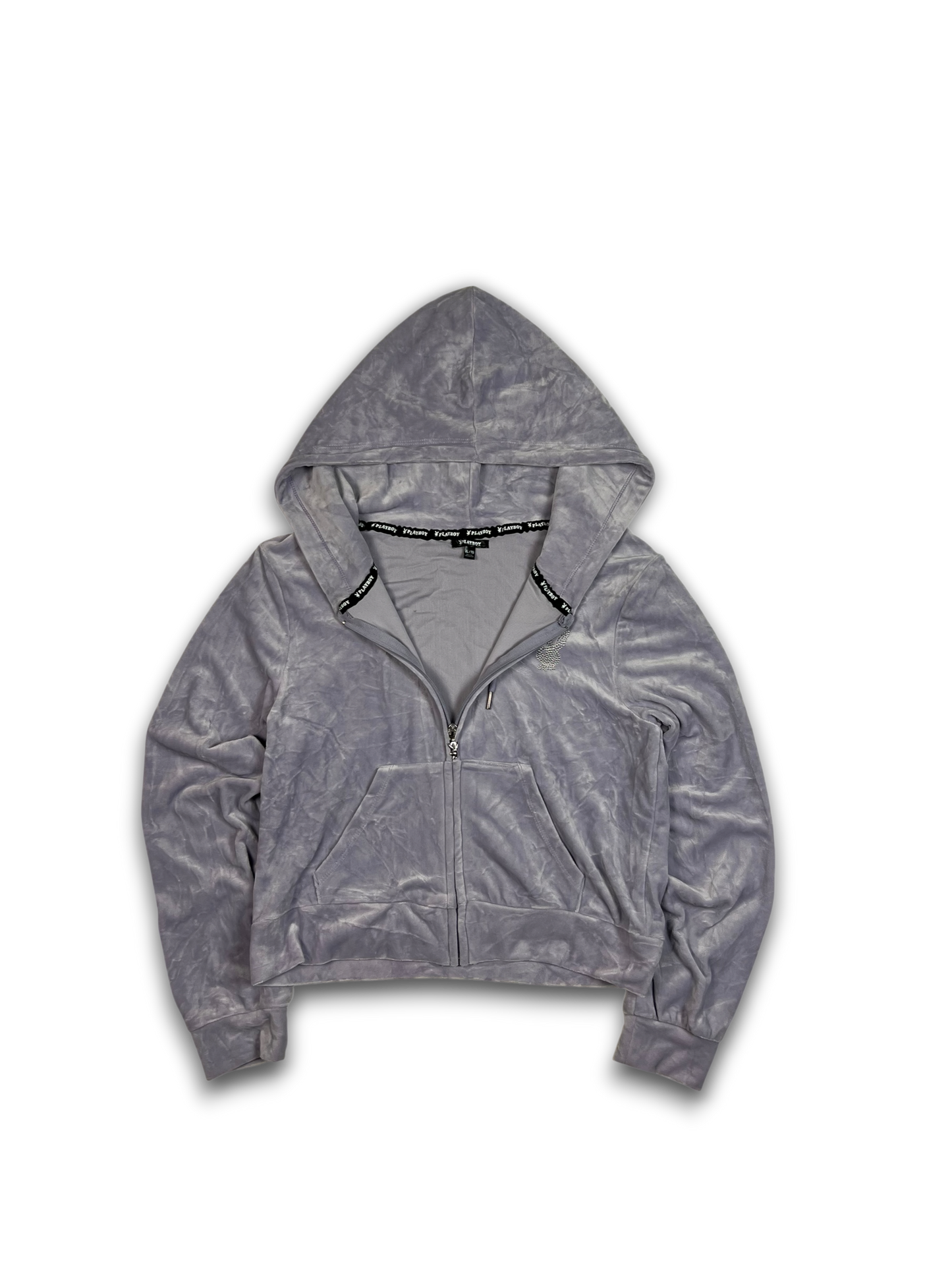 Playboy Velour Zip Up (XL)