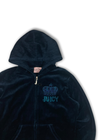 Juicy Couture Velour Zip Up (L)