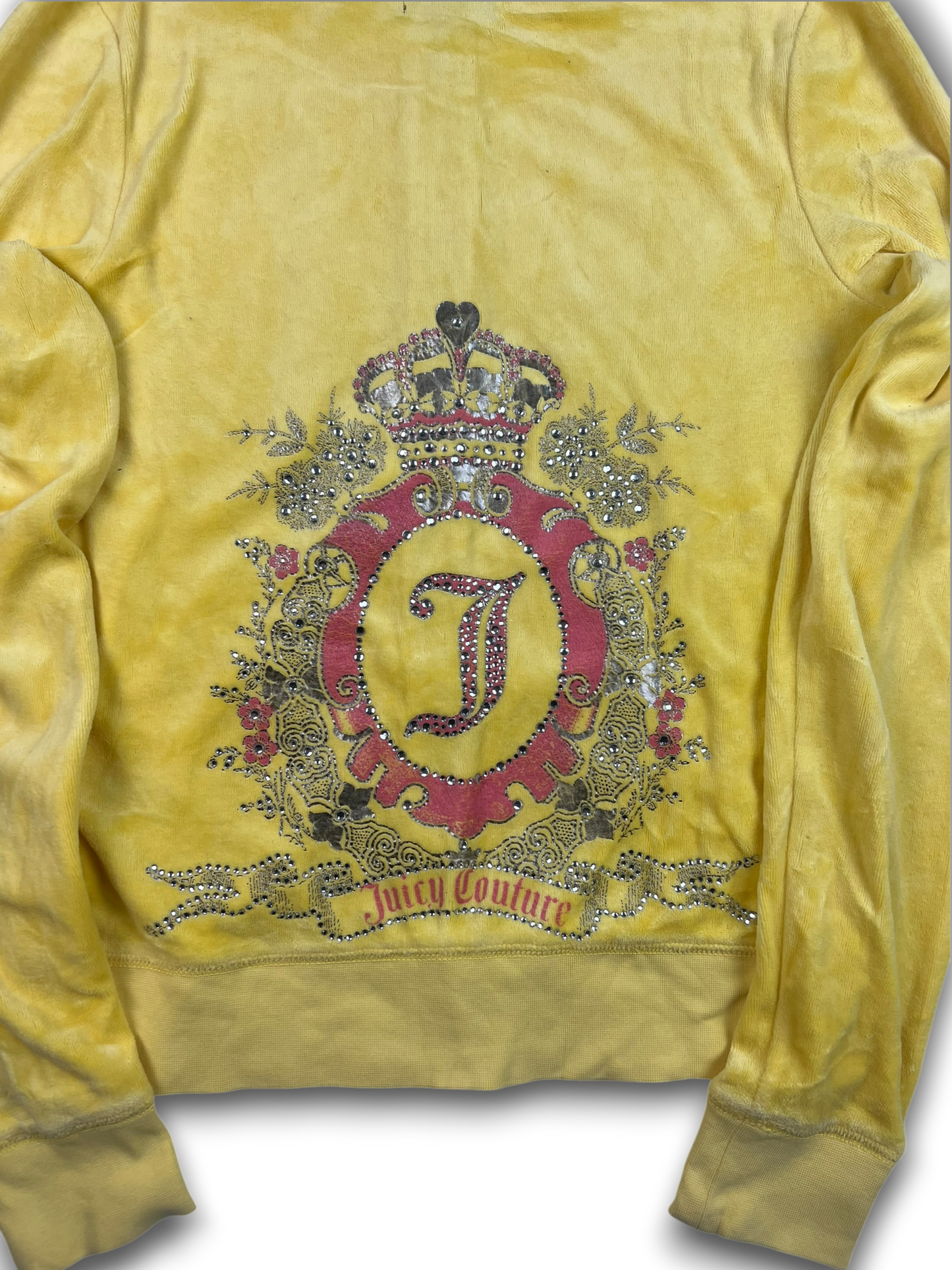 Juicy Couture Velour Zip Up (M)