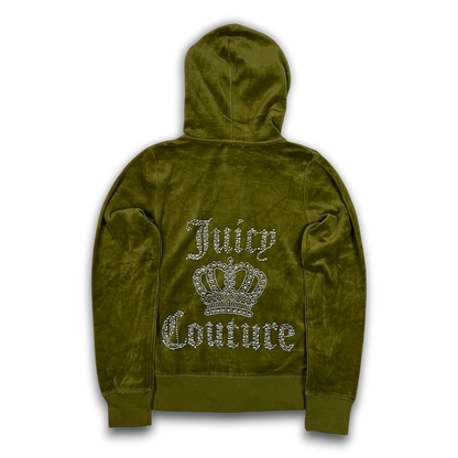Juicy Couture Velour Zip Up (M)