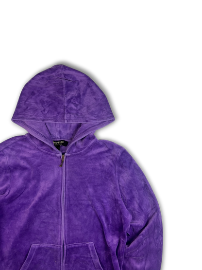 Juicy Couture Velour Zip Up (L)