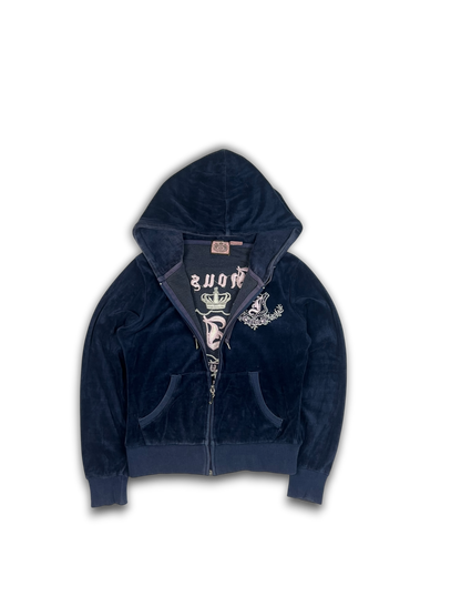Juicy Couture Velour Zip Up (M)