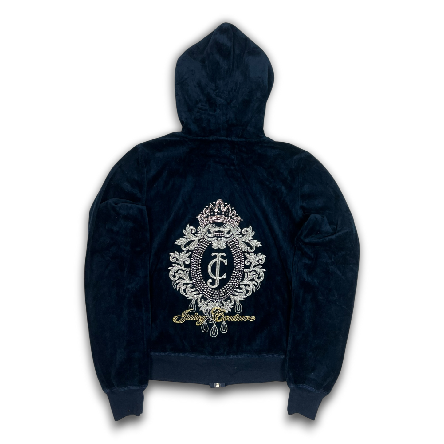 Juicy Couture Velour Zip Up (M)