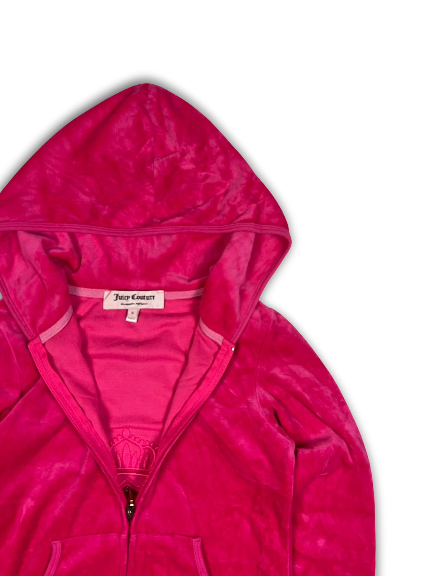 Juicy Couture Velour Zip Up (S)