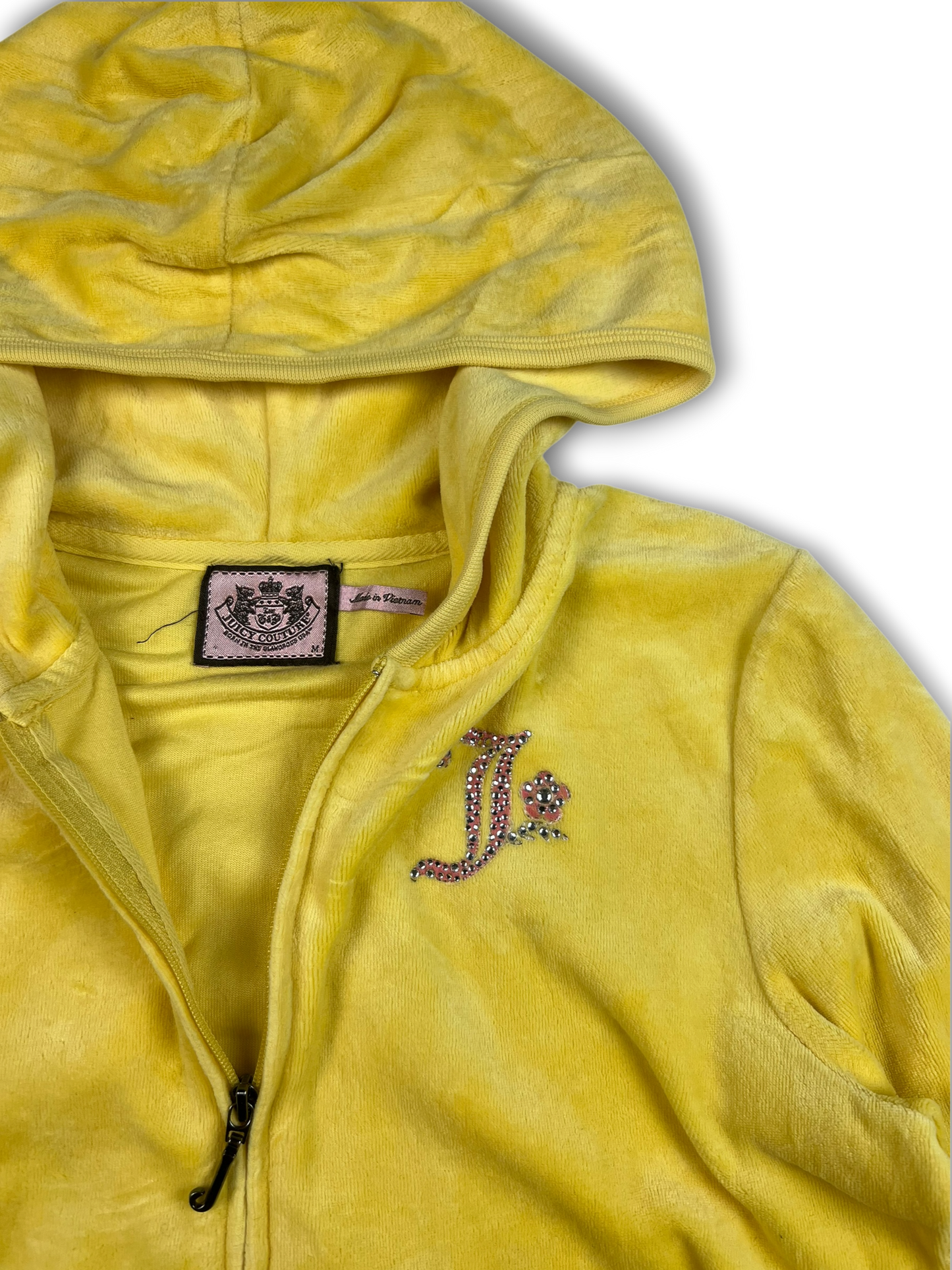 Juicy Couture Velour Zip Up (M)