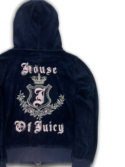 Juicy Couture Velour Zip Up (M)