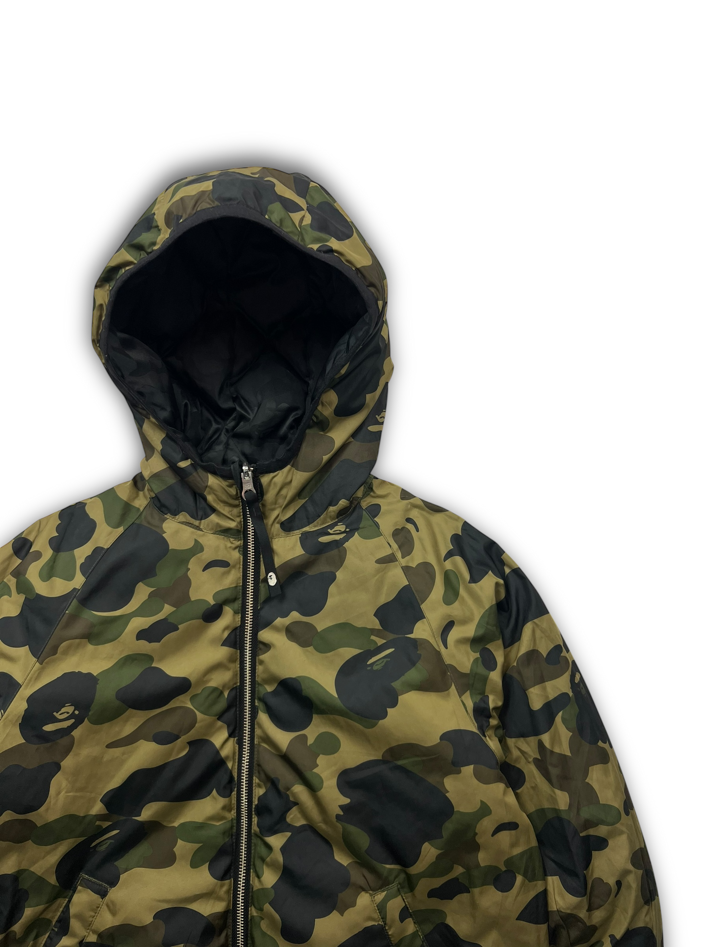 A Bathing Ape Reversible Puffer (S)