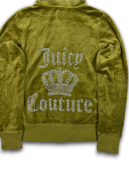 Juicy Couture Velour Zip Up (M)