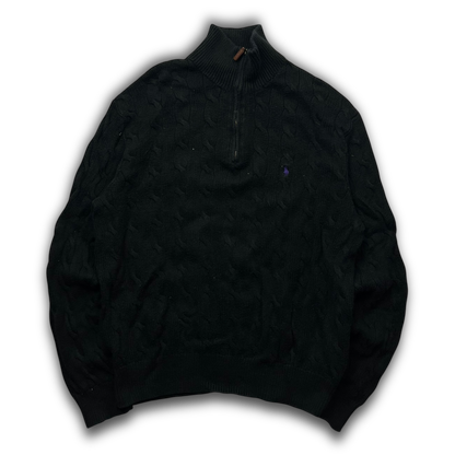 Polo Ralph Lauren Cable Knit 1/4 Zip (M)