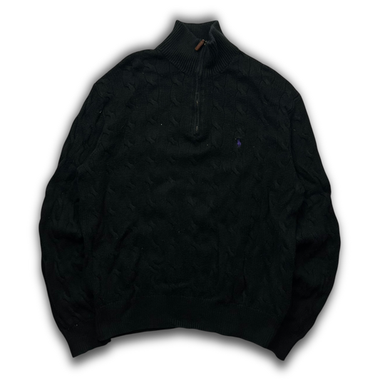 Polo Ralph Lauren Cable Knit 1/4 Zip (M)