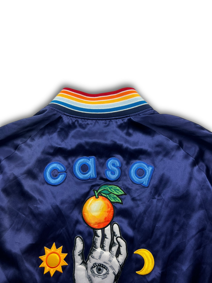 Casablanca Silk Bomber Jacket (XL)