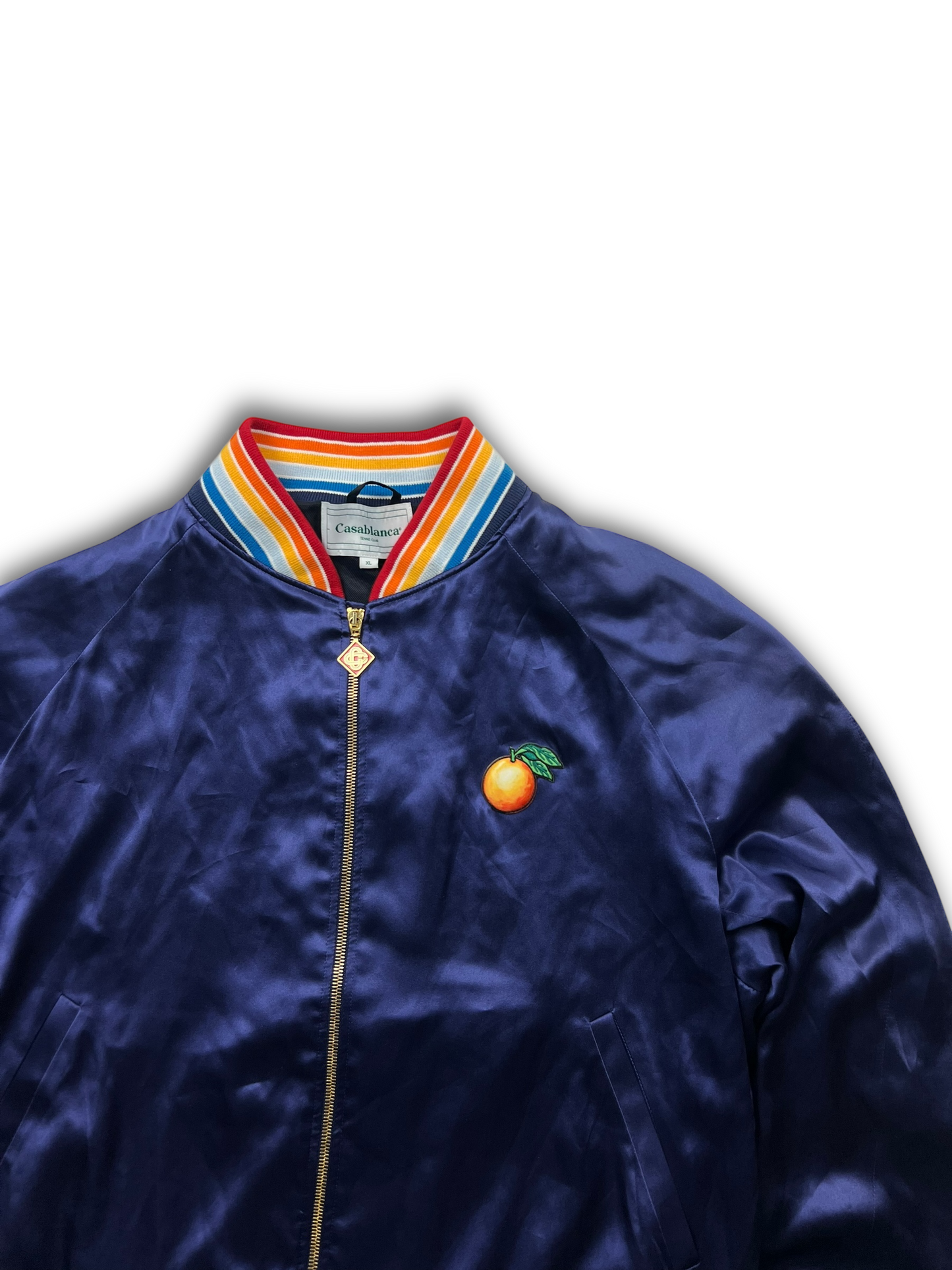 Casablanca Silk Bomber Jacket (XL)