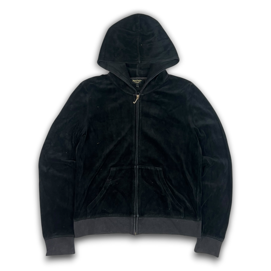 Juicy Couture Velour Zip Up (L)