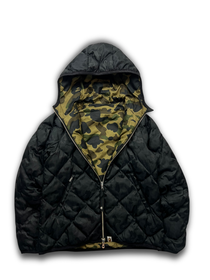 A Bathing Ape Reversible Puffer (S)