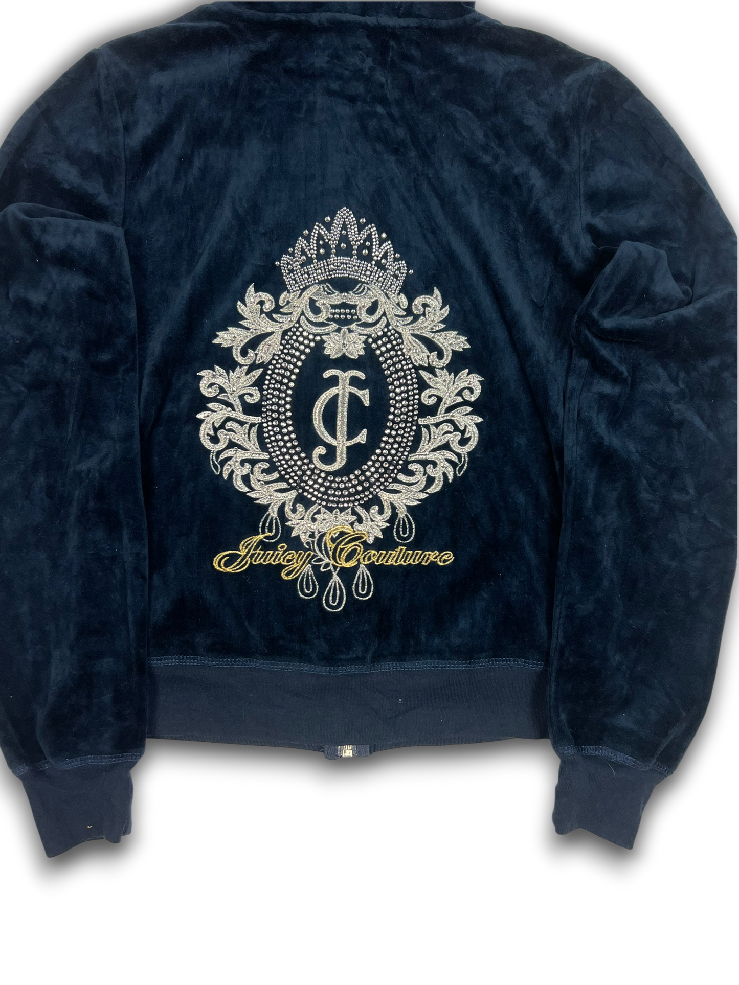 Juicy Couture Velour Zip Up (M)