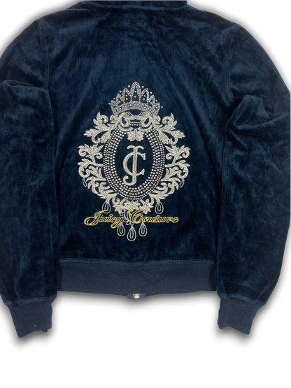 Juicy Couture Velour Zip Up (M)