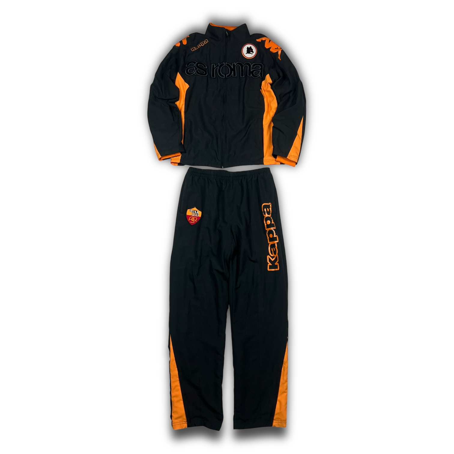 Kappa AS Roma Tracksuit (M)