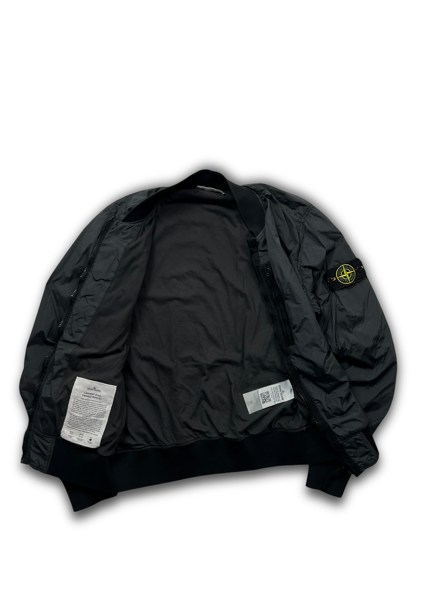 Stone Island Garment Dyed Crinkle Reps Ny Jacket (M)