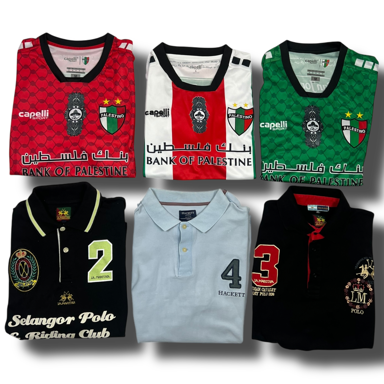 Polo / Jersey Bundle (6 Items)