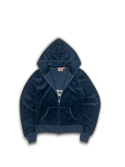 Juicy Couture Velour Zip Up (M)