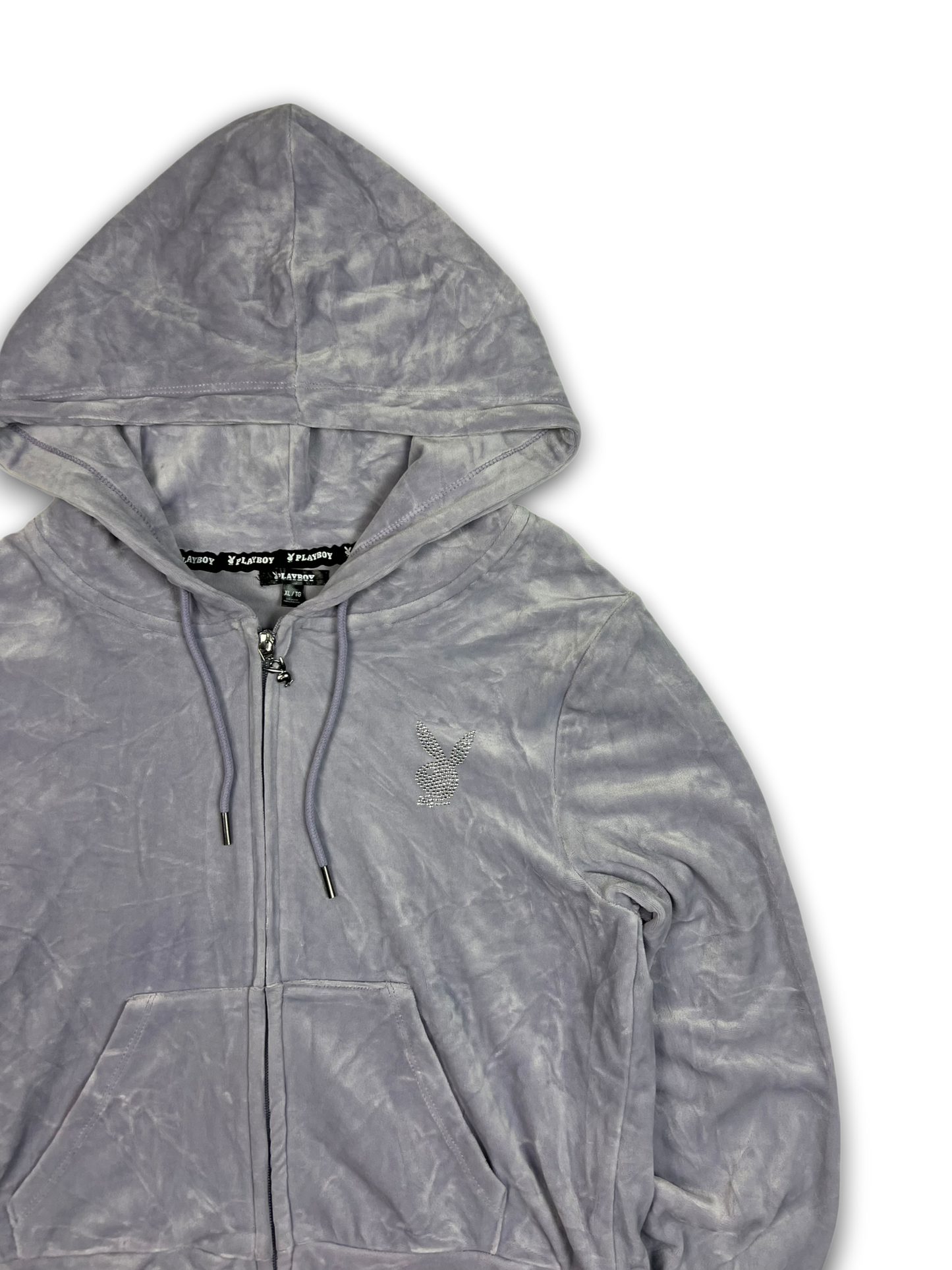 Playboy Velour Zip Up (XL)