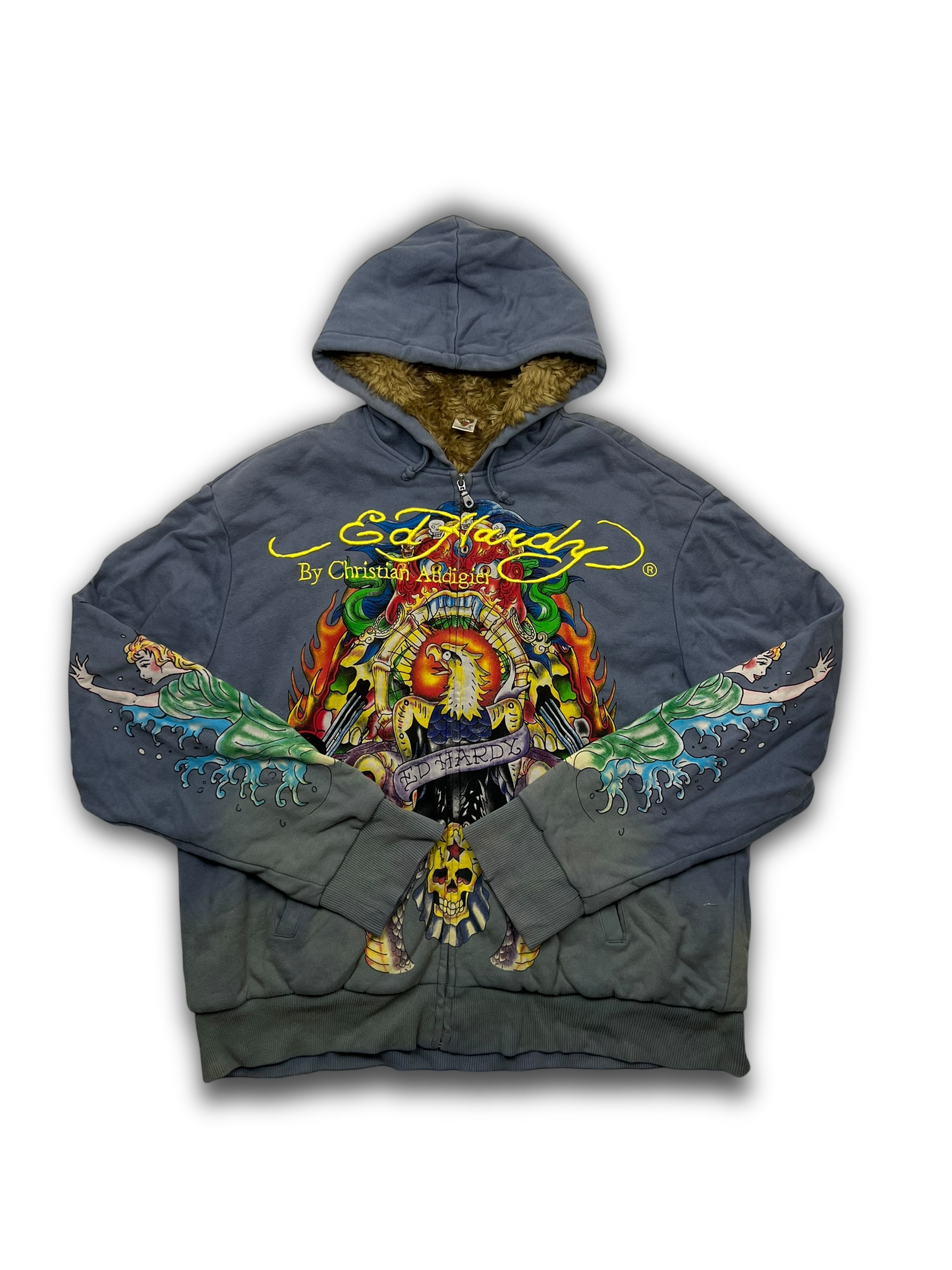 Ed Hardy Zip Up (XL)