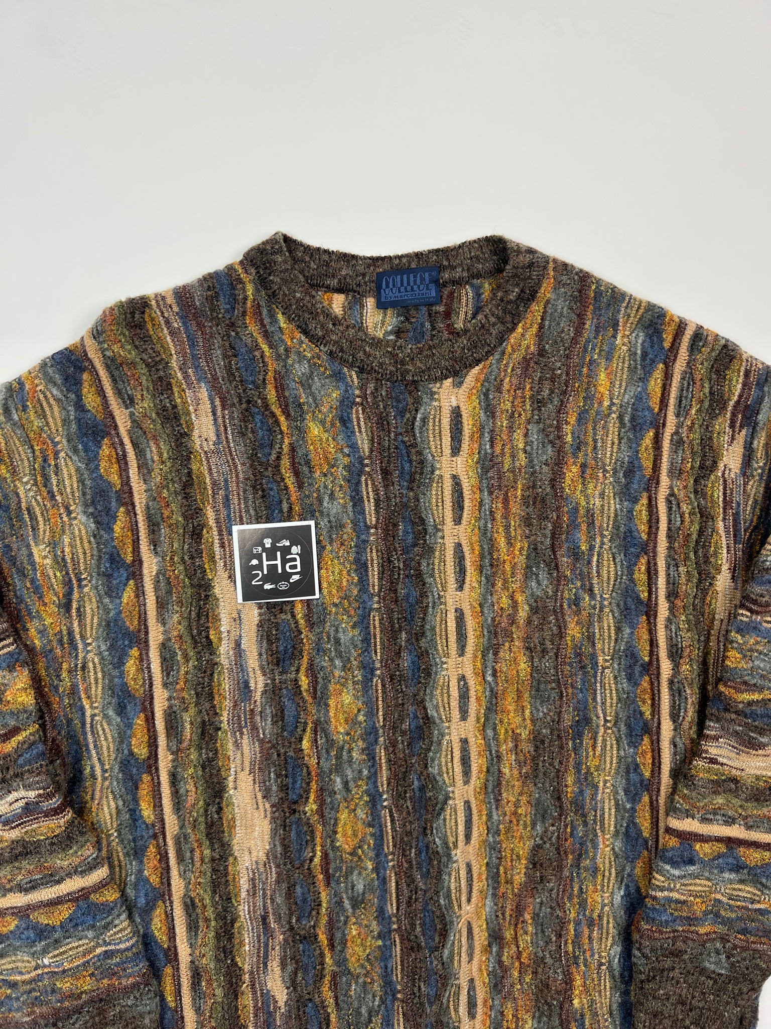 College Coogi Style Sweater (XL)