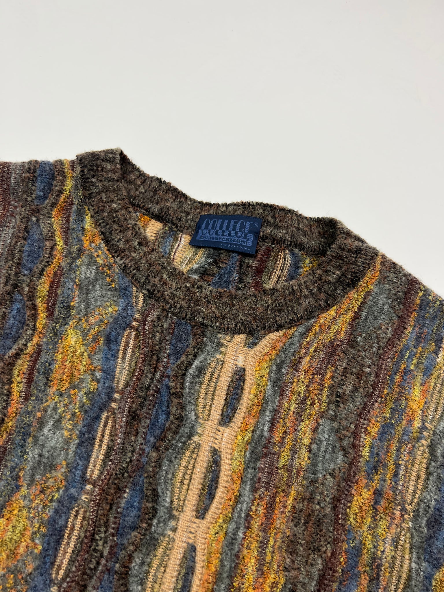 College Coogi Style Sweater (XL)